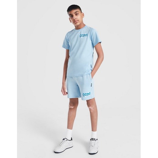 HOODRICH SZORTY GRAFFITI SHRT SKY BLU ze sklepu JD Sports  w kategorii Spodenki chłopięce - zdjęcie 185980559