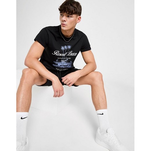 MCKENZIE T-SHIRT RESORT TEE BLK-BLK ze sklepu JD Sports  w kategorii T-shirty męskie - zdjęcie 185980885