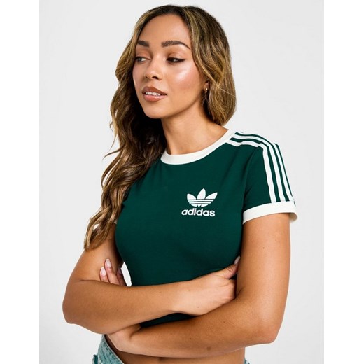 ADIDAS T-SHIRT SLIM TEE ze sklepu JD Sports  w kategorii Bluzki damskie - zdjęcie 185981445