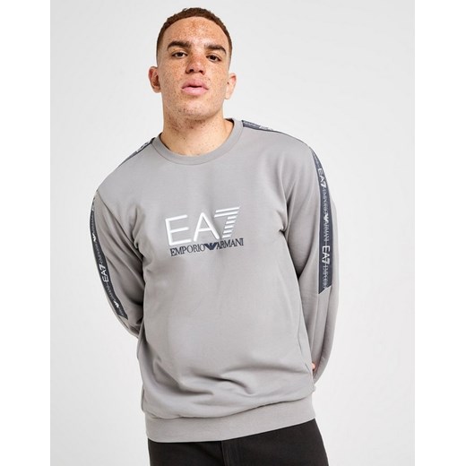 EMPORIO ARMANI 7 BLUZA TAPE LL CREW SHARKSKIN ze sklepu JD Sports  w kategorii Bluzy męskie - zdjęcie 185981837