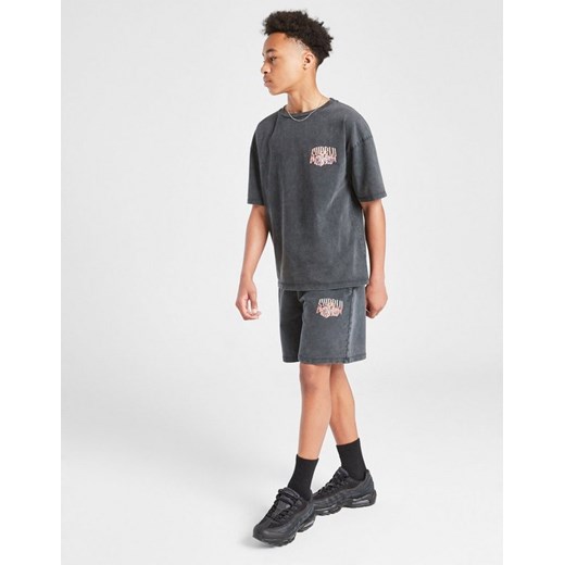 SUPPLY&amp;DEMAND SZORTY FIRE DICE BLK-BLK B ze sklepu JD Sports  w kategorii Spodenki chłopięce - zdjęcie 185982255