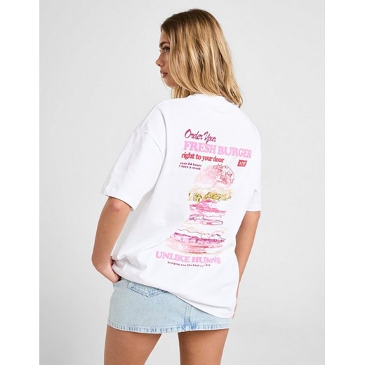 UNLIKE HUMANS T-SHIRT BURGER TSHT ze sklepu JD Sports  w kategorii Bluzki damskie - zdjęcie 185982535