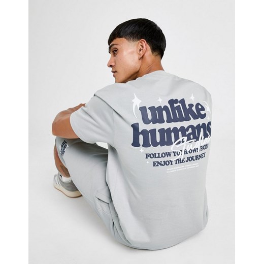 UNLIKE HUMANS T-SHIRT CRAFTED TEE GRY-HIR ze sklepu JD Sports  w kategorii T-shirty męskie - zdjęcie 185982598