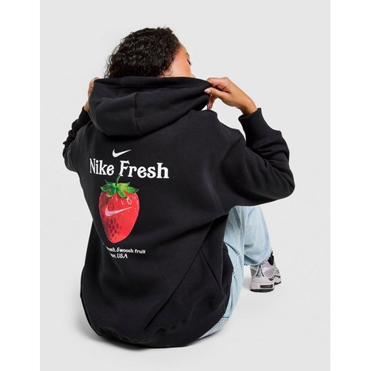 NIKE BLUZA Z KAPTUREM W NSW FRT OS PO STWBRY HD ze sklepu JD Sports  w kategorii Bluzy damskie - zdjęcie 185982656