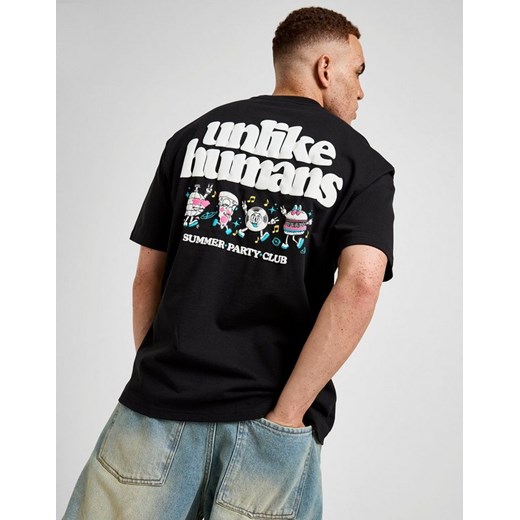 UNLIKE HUMANS T-SHIRT PARTY CLUB TEE BLK-BLK ze sklepu JD Sports  w kategorii T-shirty męskie - zdjęcie 185982909