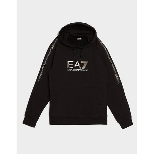 EMPORIO ARMANI 7 BLUZA Z KAPTUREM TAPE OH HD BLK ze sklepu JD Sports  w kategorii Bluzy męskie - zdjęcie 185983037