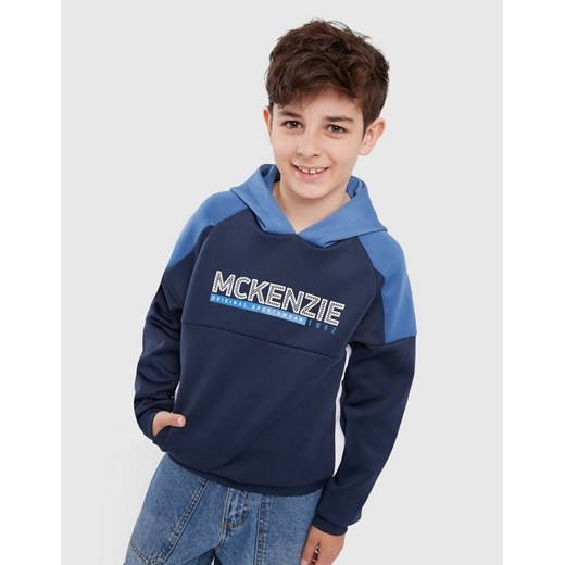 MCKENZIE BLUZA Z KAPTUREM NOVA PLY OH HD NVY-DBL ze sklepu JD Sports  w kategorii Bluzy chłopięce - zdjęcie 185985798