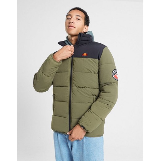 ELLESSE KURTKA ZIMOWA NEBULA KHA/BLK PADDED JACKET ze sklepu JD Sports  w kategorii Kurtki męskie - zdjęcie 185986275