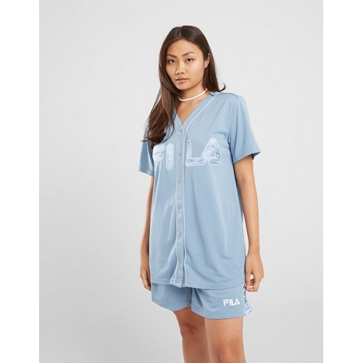 FILA KOSZULA CHIARA BB SHRT BLU ze sklepu JD Sports  w kategorii Koszule damskie - zdjęcie 185986299