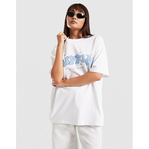 SUPPLY&amp;DEMAND T-SHIRT CLAPHAM TEE ze sklepu JD Sports  w kategorii Bluzki damskie - zdjęcie 185986387