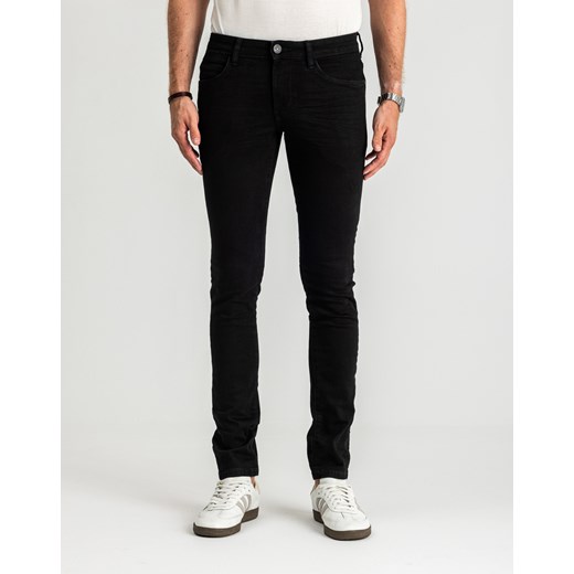 Męskie Spodnie Jeansowe Tom Tailor Troy Czarne Slim Fit 1021160 10270 ze sklepu YouNeedit.pl w kategorii Jeansy męskie - zdjęcie 185988237