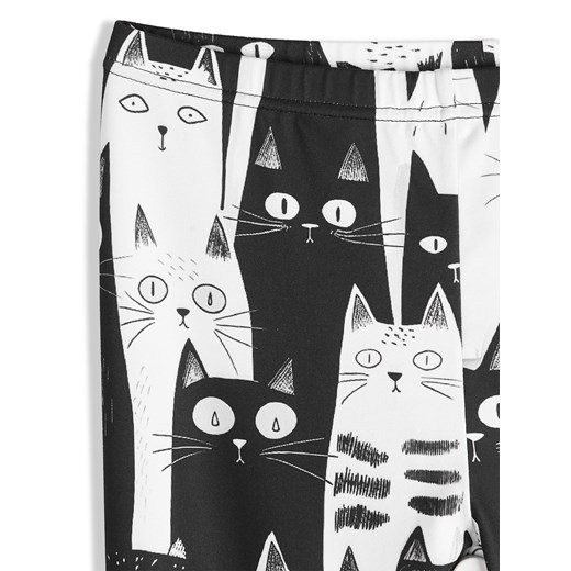 GATE Miękkie legginsy z nadrukiem 6Y Gate 11Y promocja gateshop