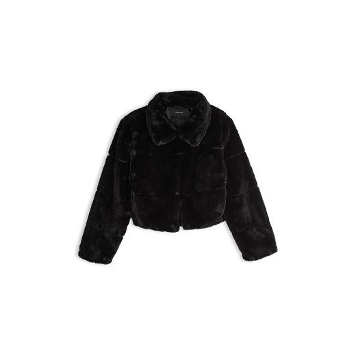 GATE Krótki płaszcz wykonany z imitacji futra 34 ze sklepu gateshop w kategorii Futra damskie - zdjęcie 185989439