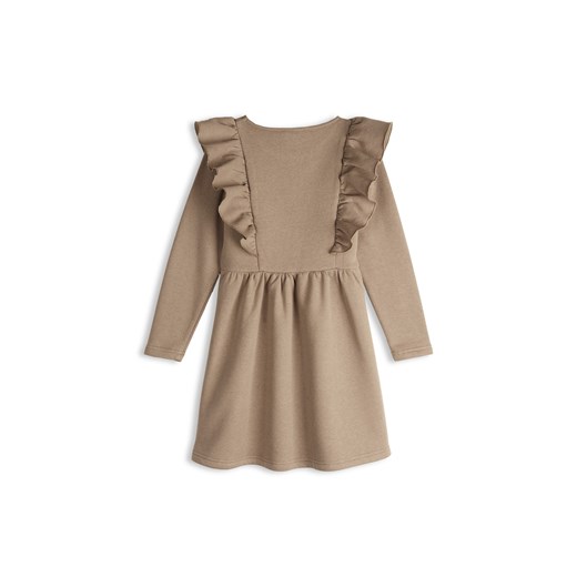 GATE Sukienka dresowa z falbankami 4Y Gate 10Y okazyjna cena gateshop