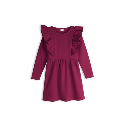 GATE Sukienka dresowa z falbankami 5Y Gate 7Y promocja gateshop