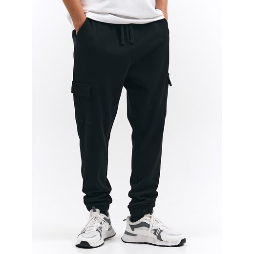 GATE Strukturalne spodnie dresowe cargo S Gate XXL wyprzedaż gateshop
