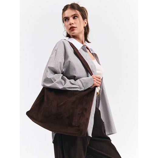 GATE Torebka shopper ze sztucznego zamszu uni Gate uniwersalny okazyjna cena gateshop