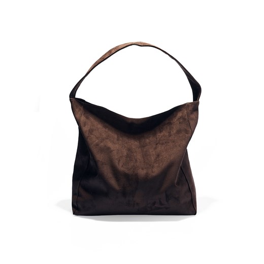GATE Torebka shopper ze sztucznego zamszu uni ze sklepu gateshop w kategorii Torby Shopper bag - zdjęcie 185990316