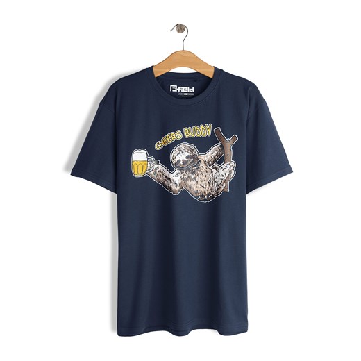 GATE Bawełniana koszulka z nadrukiem S ze sklepu gateshop w kategorii T-shirty męskie - zdjęcie 185991349