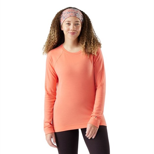 Longsleeve termoaktywny damski Classic Thermal Merino Base Layer Crew SmartWool ze sklepu SPORT-SHOP.pl w kategorii Bluzki damskie - zdjęcie 185994289