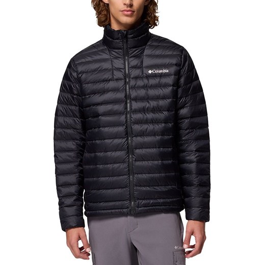 Kurtka męska Columbia Corelite Packable Down 2134222010 - czarna ze sklepu streetstyle24.pl w kategorii Kurtki męskie - zdjęcie 185994446