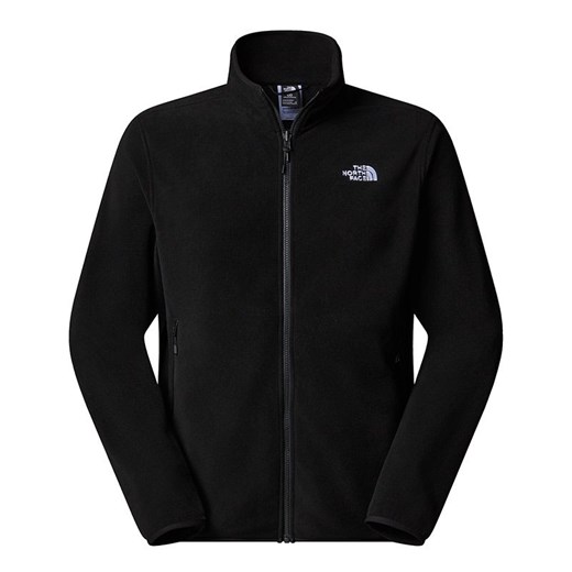 Bluza męska The North Face Glacier Full-Zip Fleece 0A8D0RJK31 - czarne ze sklepu streetstyle24.pl w kategorii Bluzy męskie - zdjęcie 185994459