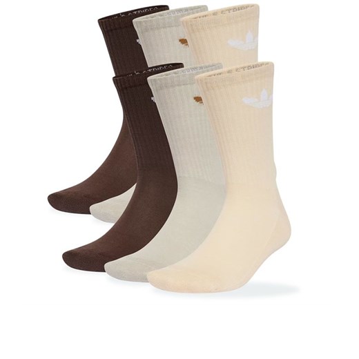 Skarpetki unisex adidas Originals Trefoil Cushion Crew Socks 6 Pairs IX5274 - multikolor ze sklepu streetstyle24.pl w kategorii Skarpetki męskie - zdjęcie 185994466