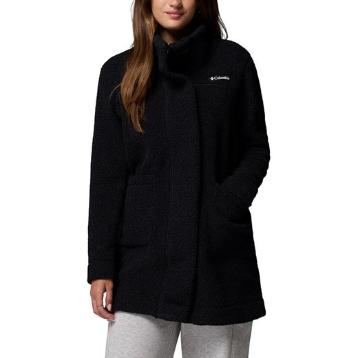 Kurtka damska Columbia Panorama Lon Sherpa Fleece 1862582010 - czarna ze sklepu streetstyle24.pl w kategorii Kurtki damskie - zdjęcie 185994546