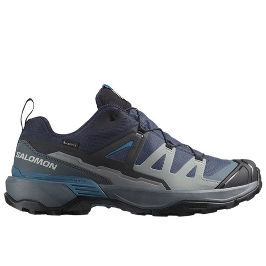 Buty męskie Salomon X Ultra 360 Gore-Tex L47860400 - granatowe ze sklepu streetstyle24.pl w kategorii Buty trekkingowe męskie - zdjęcie 185994566