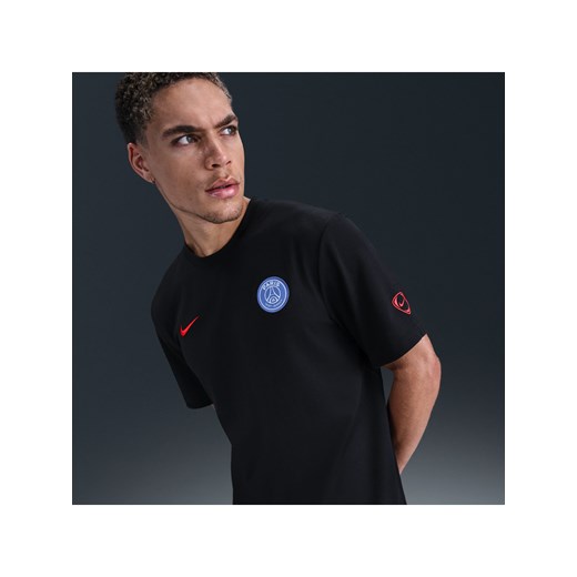Męska koszulka piłkarska z krótkim rękawem Nike Dri-FIT Total 90 Paris Saint-Germain Primary (wersja trzecia) - Czerń ze sklepu Nike poland w kategorii T-shirty męskie - zdjęcie 185994658