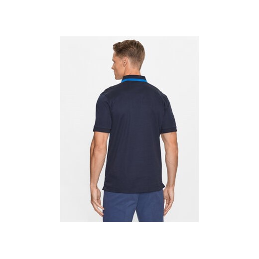 Boss Polo 50494662 Granatowy Slim Fit M MODIVO