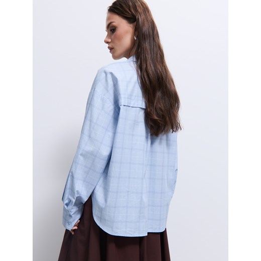 Mohito - Bawełniana koszula - błękitny Mohito 38 Mohito