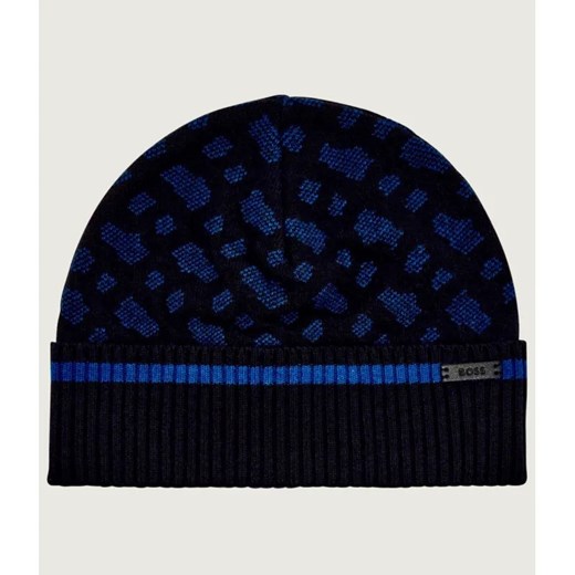 BOSS BLACK Czapka Helogo | z dodatkiem wełny i kaszmiru ze sklepu Gomez Fashion Store w kategorii Czapki zimowe męskie - zdjęcie 185997478