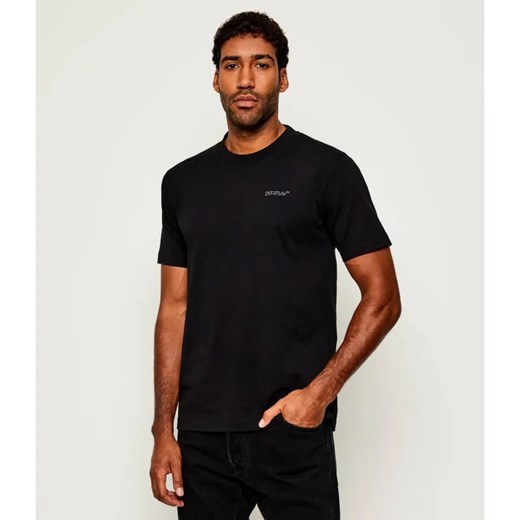 OFF-WHITE T-shirt | Slim Fit ze sklepu Gomez Fashion Store w kategorii T-shirty męskie - zdjęcie 185997559