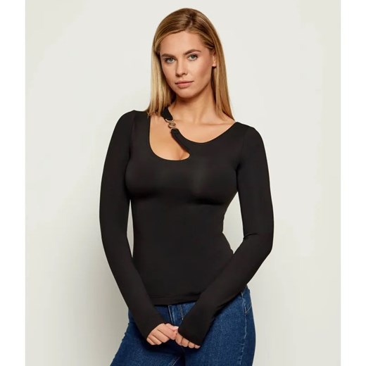 GUESS Bluzka ELEANOR | Slim Fit ze sklepu Gomez Fashion Store w kategorii Bluzki damskie - zdjęcie 185997568