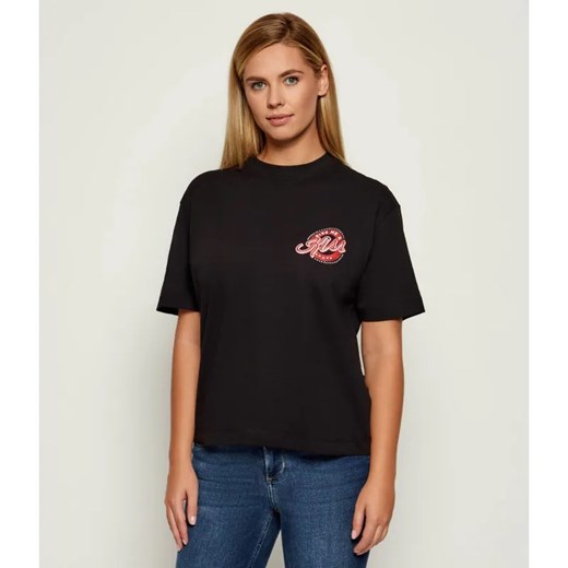 GUESS T-shirt | Regular Fit ze sklepu Gomez Fashion Store w kategorii Bluzki damskie - zdjęcie 185997586