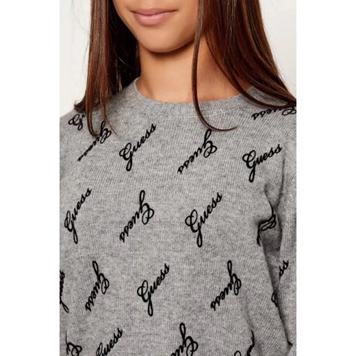 Guess Sweter | Regular Fit | z dodatkiem wełny Guess 128 Gomez Fashion Store