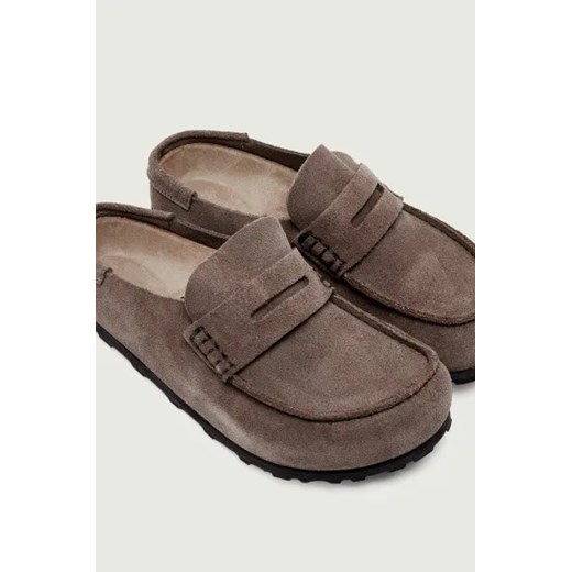 Birkenstock Skórzane mule Naples Wrapped 36 Gomez Fashion Store