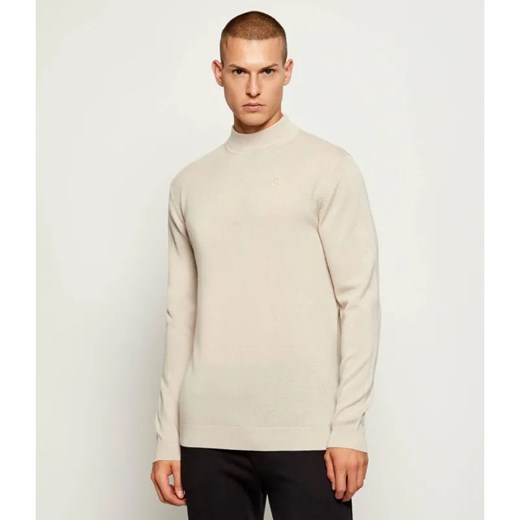 Karl Lagerfeld Wełniany półgolf | Regular Fit ze sklepu Gomez Fashion Store w kategorii Swetry męskie - zdjęcie 185998895