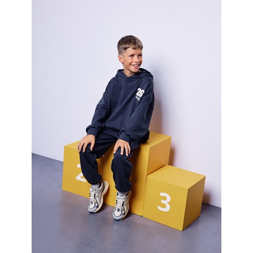 Reserved - Bawełniany komplet - granatowy ze sklepu Reserved w kategorii Komplety chłopięce - zdjęcie 185999329