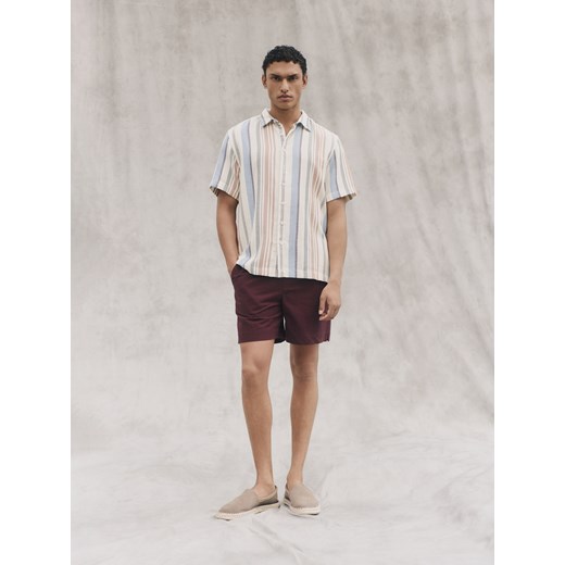 Reserved - Koszula comfort fit w paski - wielobarwny ze sklepu Reserved w kategorii Koszule męskie - zdjęcie 186000285