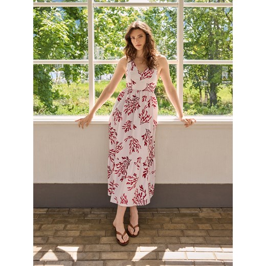 Reserved - Wzorzysta sukienka maxi - wielobarwny ze sklepu Reserved w kategorii Sukienki - zdjęcie 186000807