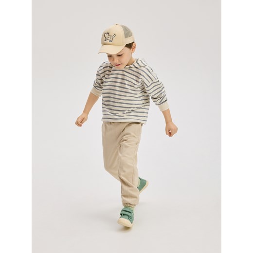 Reserved - Czapka z daszkiem - beżowy ze sklepu Reserved w kategorii Czapki dziecięce - zdjęcie 186001296