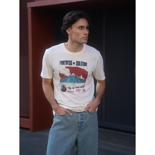 Reserved - Bawełniany t-shirt regular fit SUPERMAN™ - wielobarwny ze sklepu Reserved w kategorii T-shirty męskie - zdjęcie 186001635