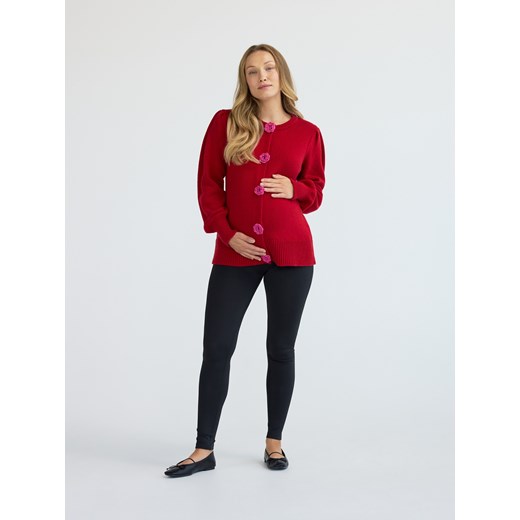 Reserved - Legginsy z wysokim pasem - czarny ze sklepu Reserved w kategorii Spodnie damskie - zdjęcie 186002689