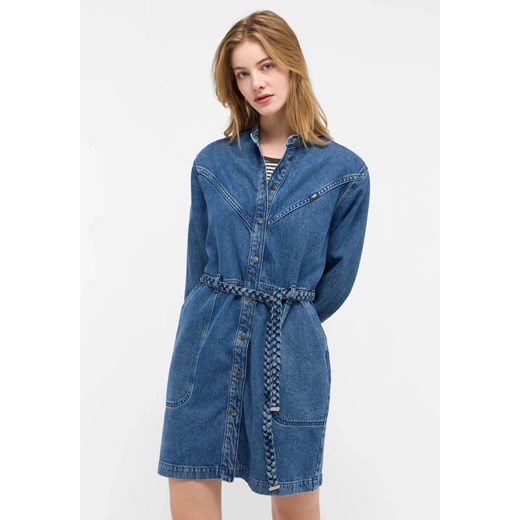 Damska Sukienka Mini Mustang Style Paola Dress Denim Blue 1015586 5000 500 ze sklepu YouNeedit.pl w kategorii Sukienki - zdjęcie 186004499