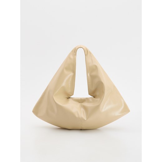 Reserved - Torebka hobo - złamana biel Reserved ONE SIZE Reserved wyprzedaż