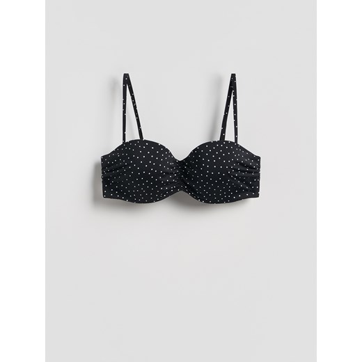 Reserved - Góra od stroju plażowego - czarny ze sklepu Reserved w kategorii Stroje kąpielowe - zdjęcie 186010988