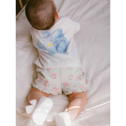 Reserved - Bawełniany komplet - złamana biel ze sklepu Reserved w kategorii Odzież dla niemowląt - zdjęcie 186011206