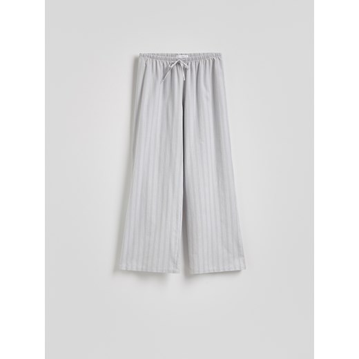 Reserved - Piżamowe spodnie - jasnoszary ze sklepu Reserved w kategorii Piżamy damskie - zdjęcie 186012009